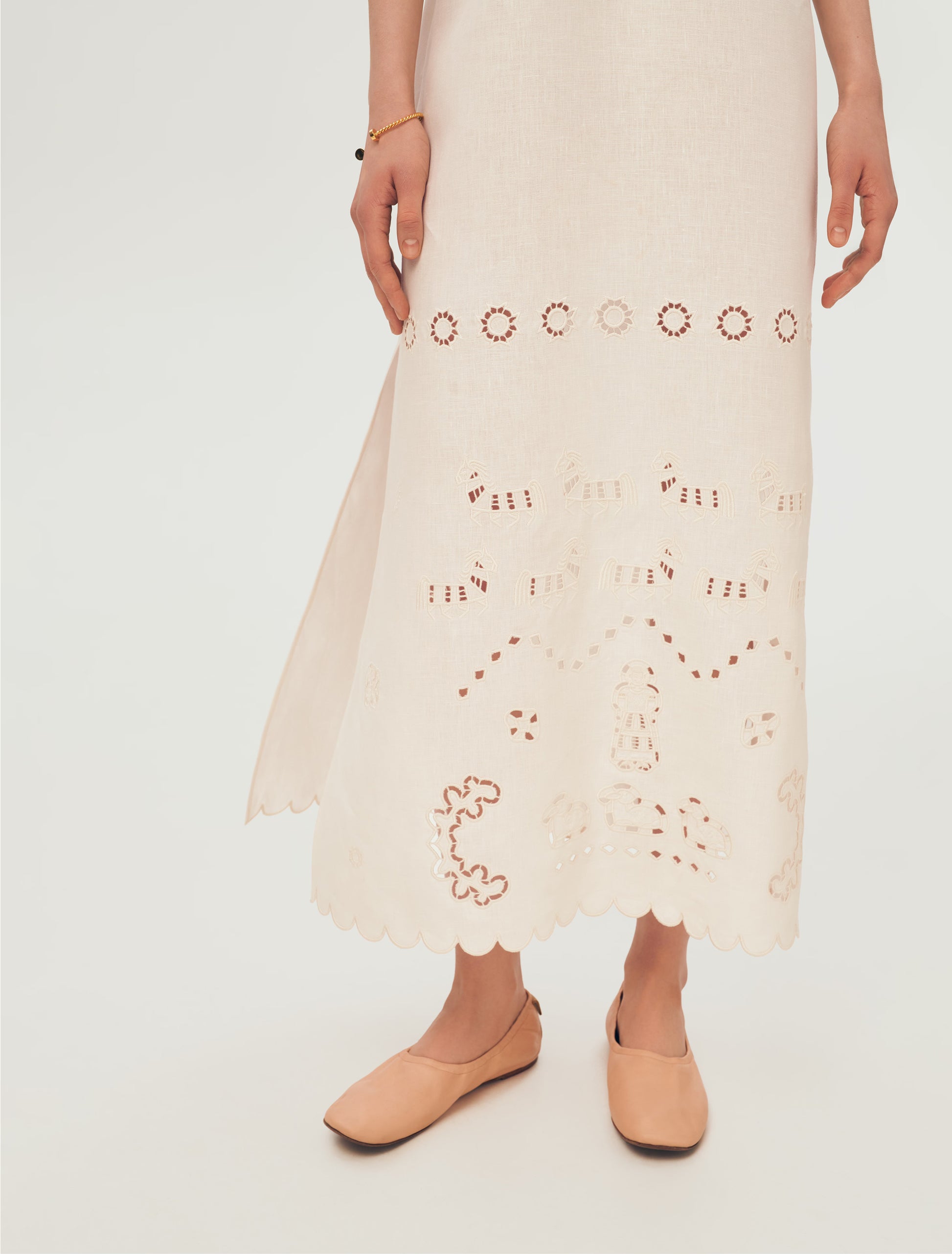 FEVRONIIA Embroidered Dress slide 3