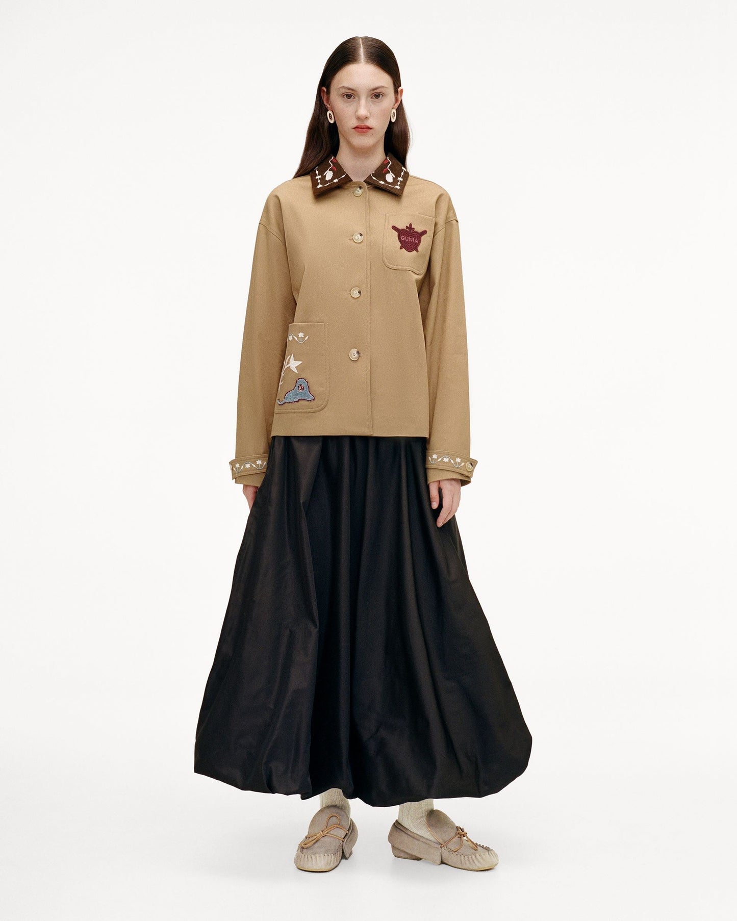 Teresa Skirt in Brown