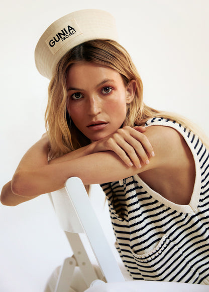 Sailor Hat in White