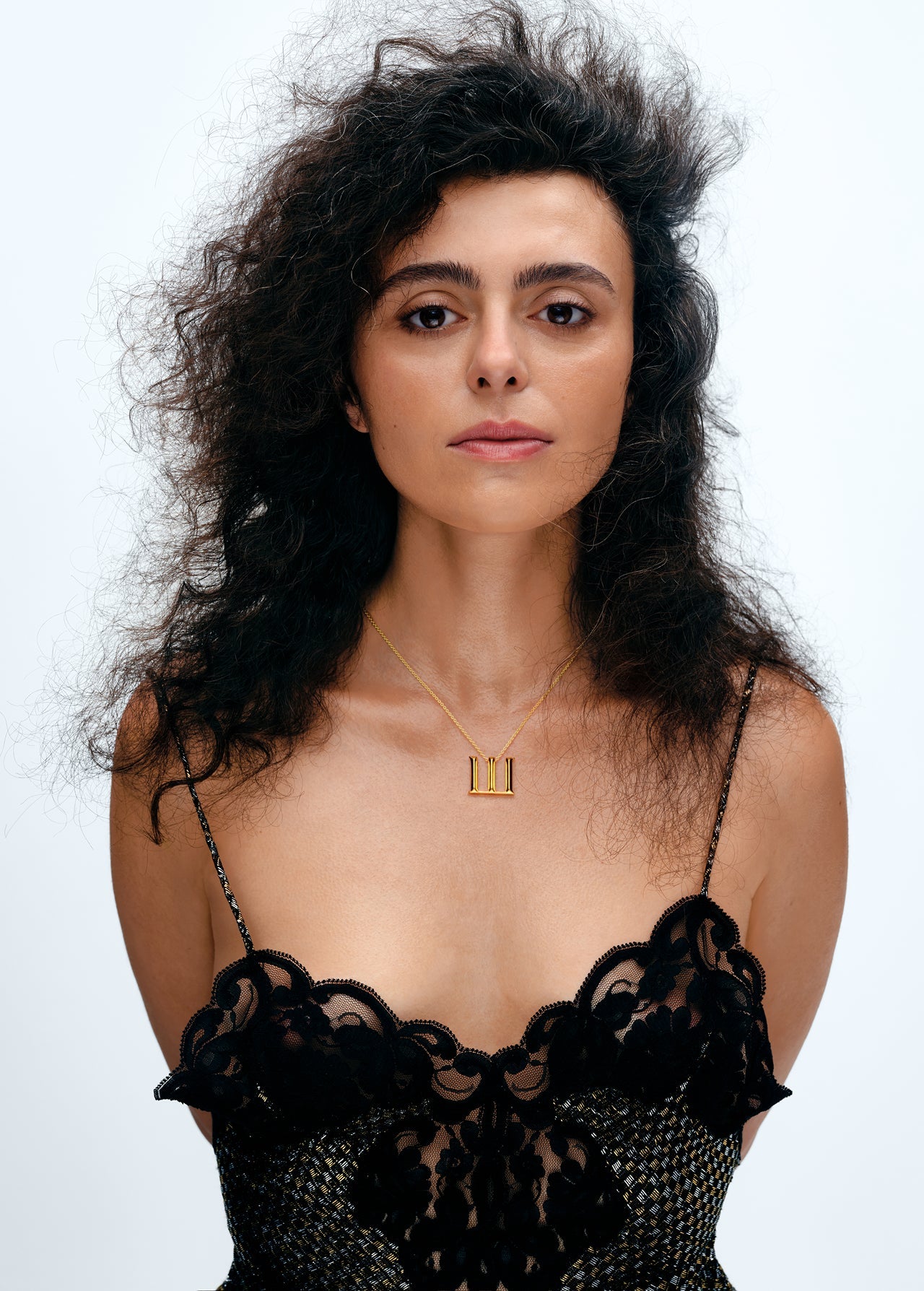 Narbut Pendant «Ш» Gold-Plated