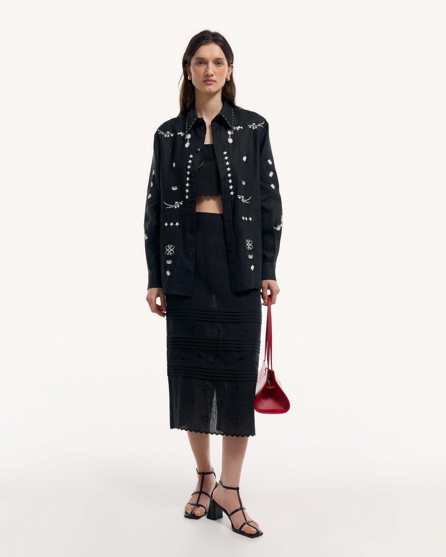 Vilena Skirt in Black