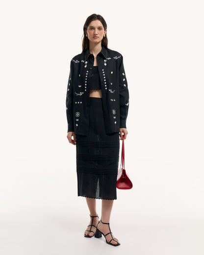 Vilena Skirt in Black