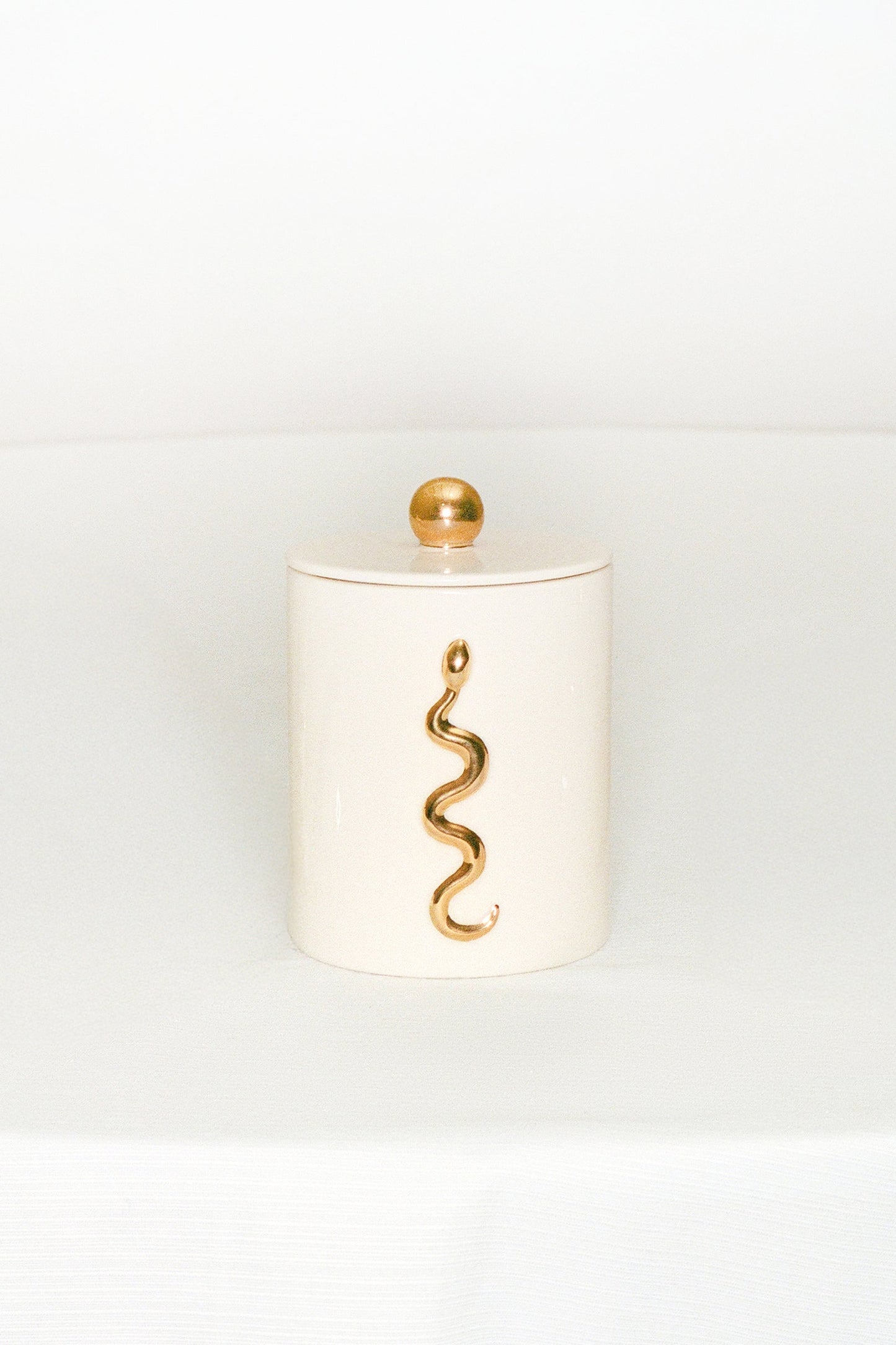 Candle with Serpent in Milk