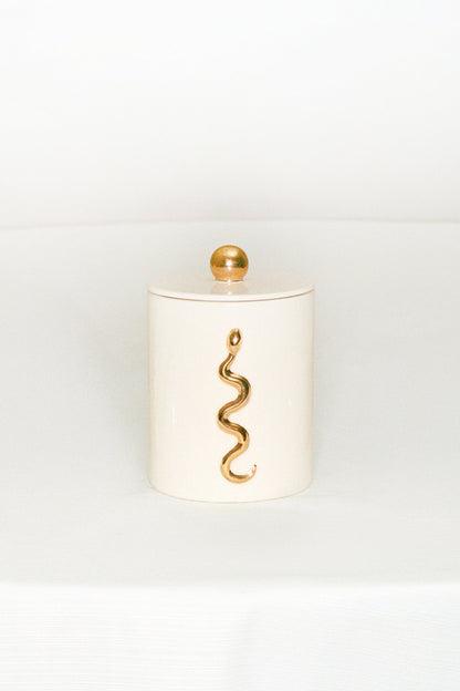 Candle with Serpent in Milk
