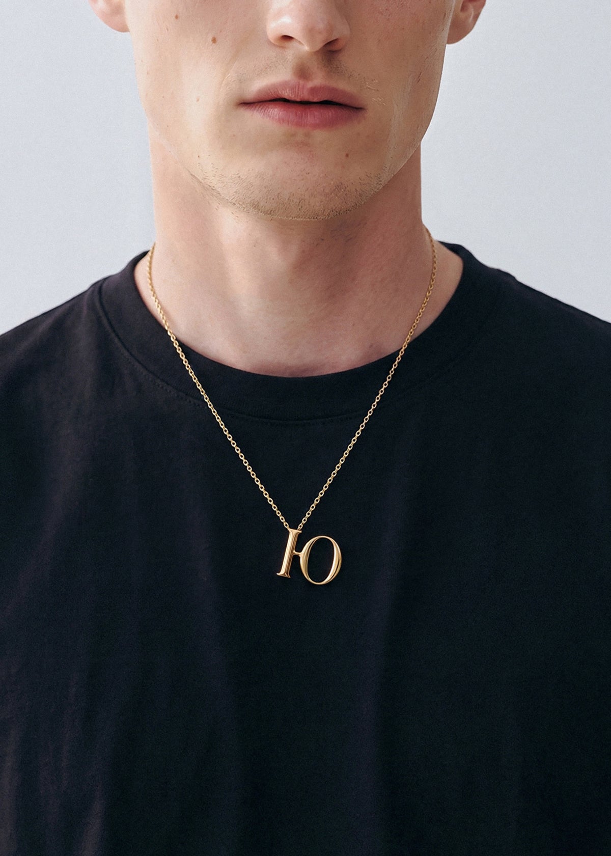 Narbut Pendant «Ю» Gold-Plated slide 2