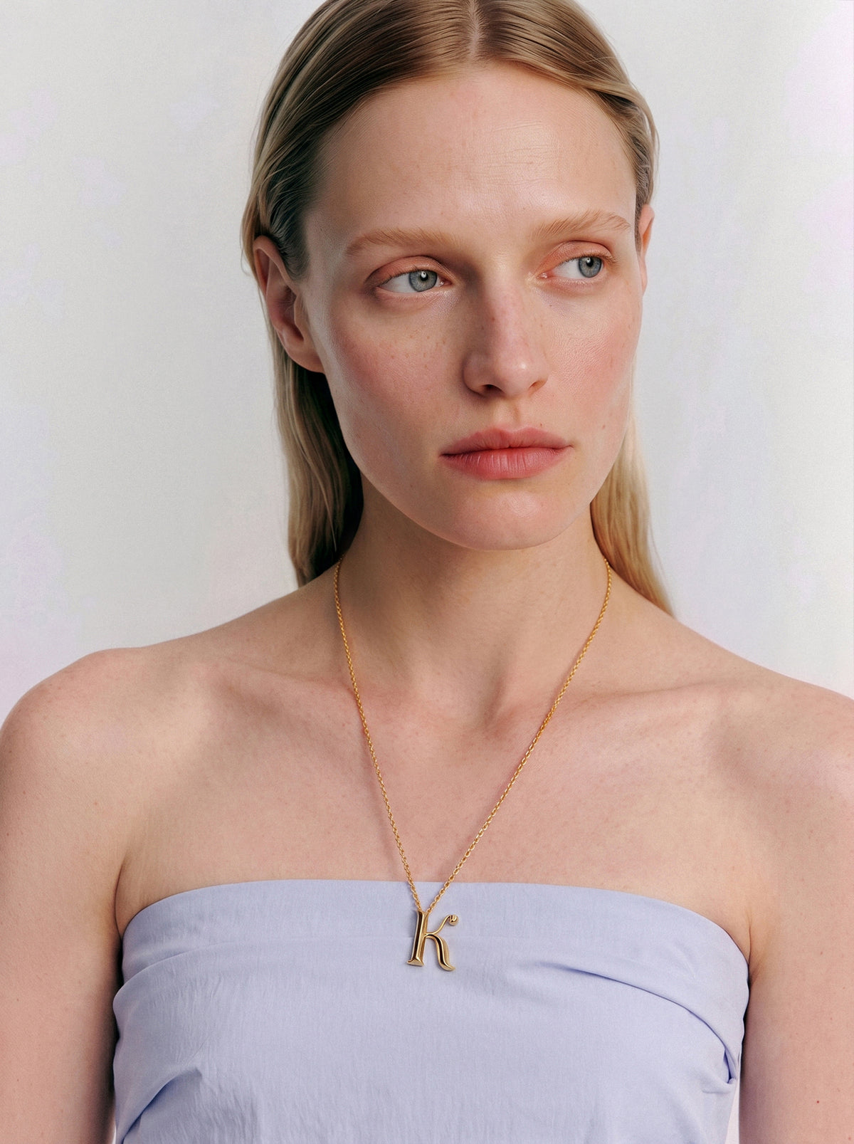 Narbut Pendant «К» Gold-Plated slide 2
