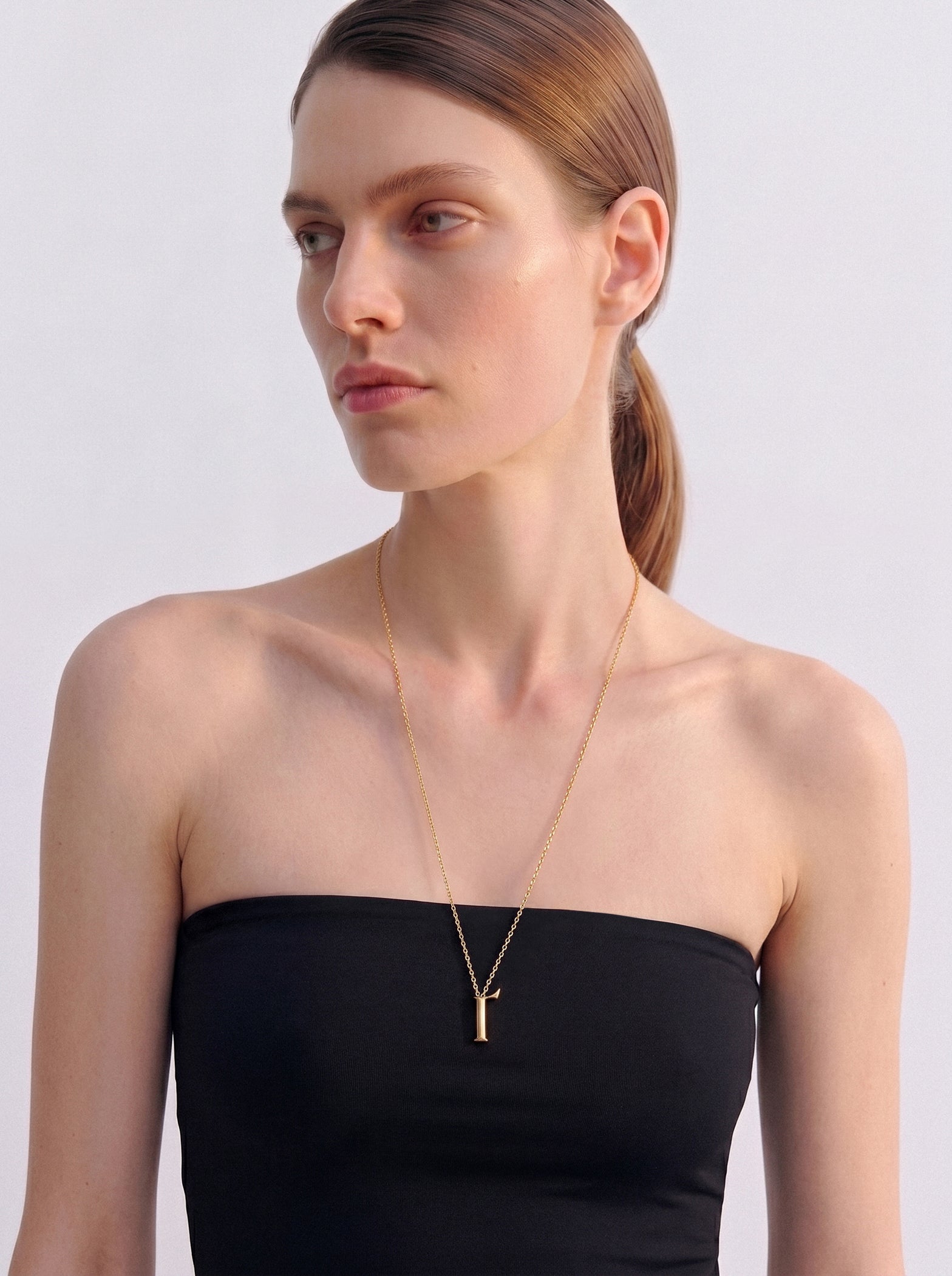 Narbut Pendant «Ґ» Gold-Plated slide 2