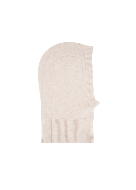 GUNIA Cashmere Balaclava in Milk
