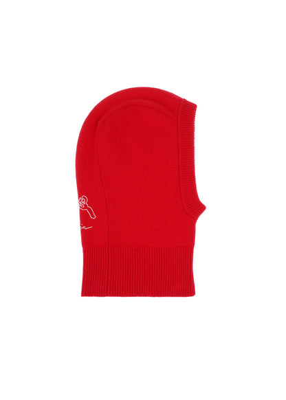 Riabchyk Cashmere Balaclava in Red