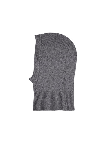 GUNIA Cashmere Balaclava in Grey