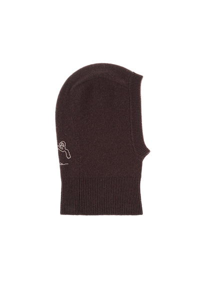 Riabchyk Cashmere Balaclava in Brown
