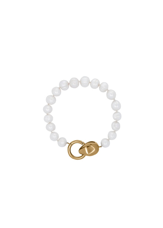 Tyras White Pearl Bracelet
