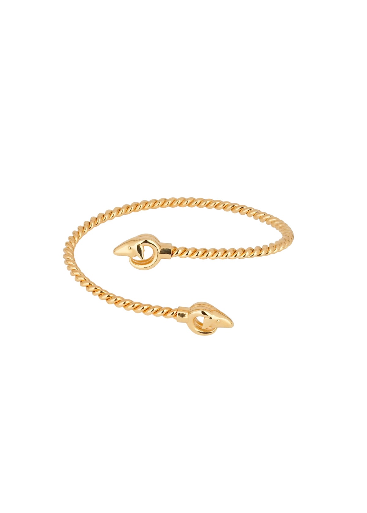 Twisted Bracelet with Goat Motif