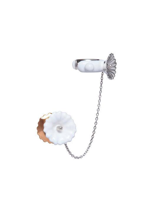 Malva Chain Ear Cuff