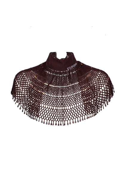 Kryza Necklace in Brown