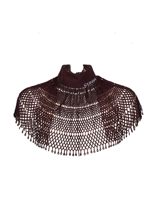 Kryza Necklace in Brown