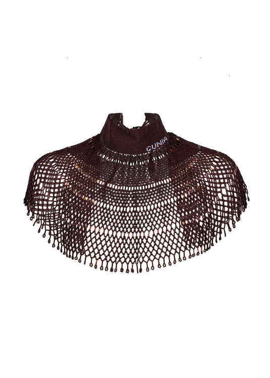 Kryza Necklace in Brown