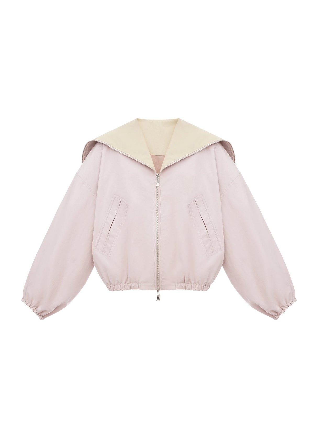Riabchyk High-Collar Bomber Jacket