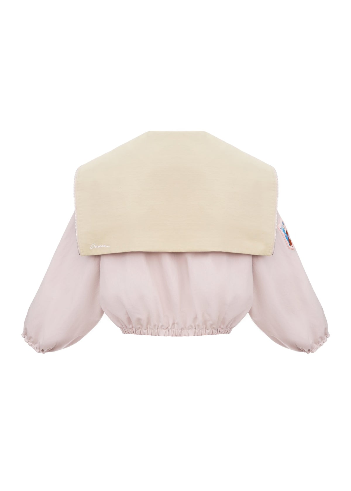 Riabchyk High-Collar Bomber Jacket