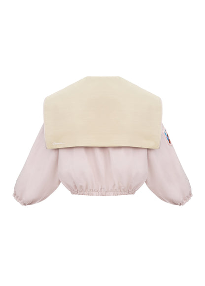 Riabchyk High-Collar Bomber Jacket
