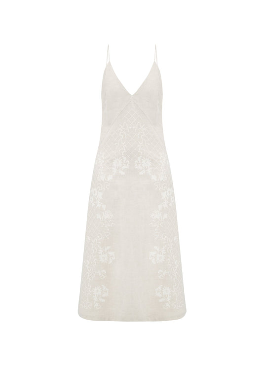 Classic Linen Dress