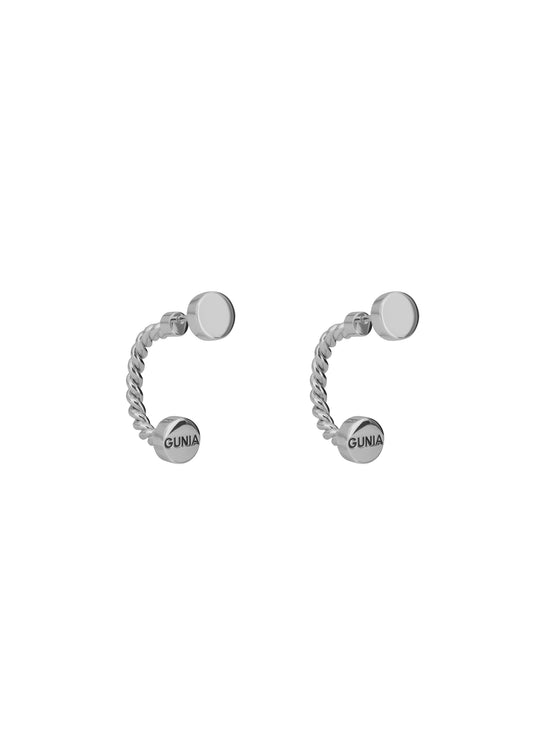 Silver Hryvna Earrings