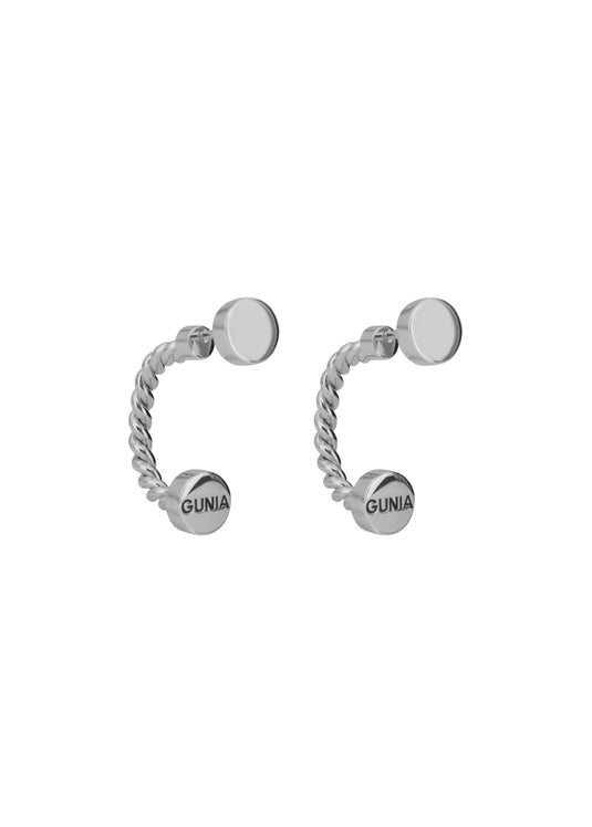 Silver Hryvna Earrings