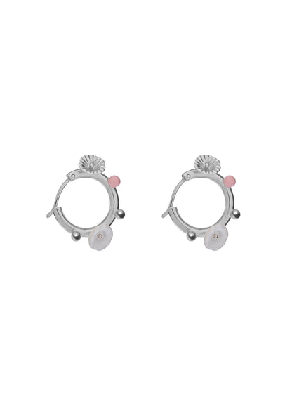 Malva Hoop Earrings