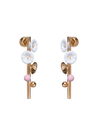 Malva Stem Earrings