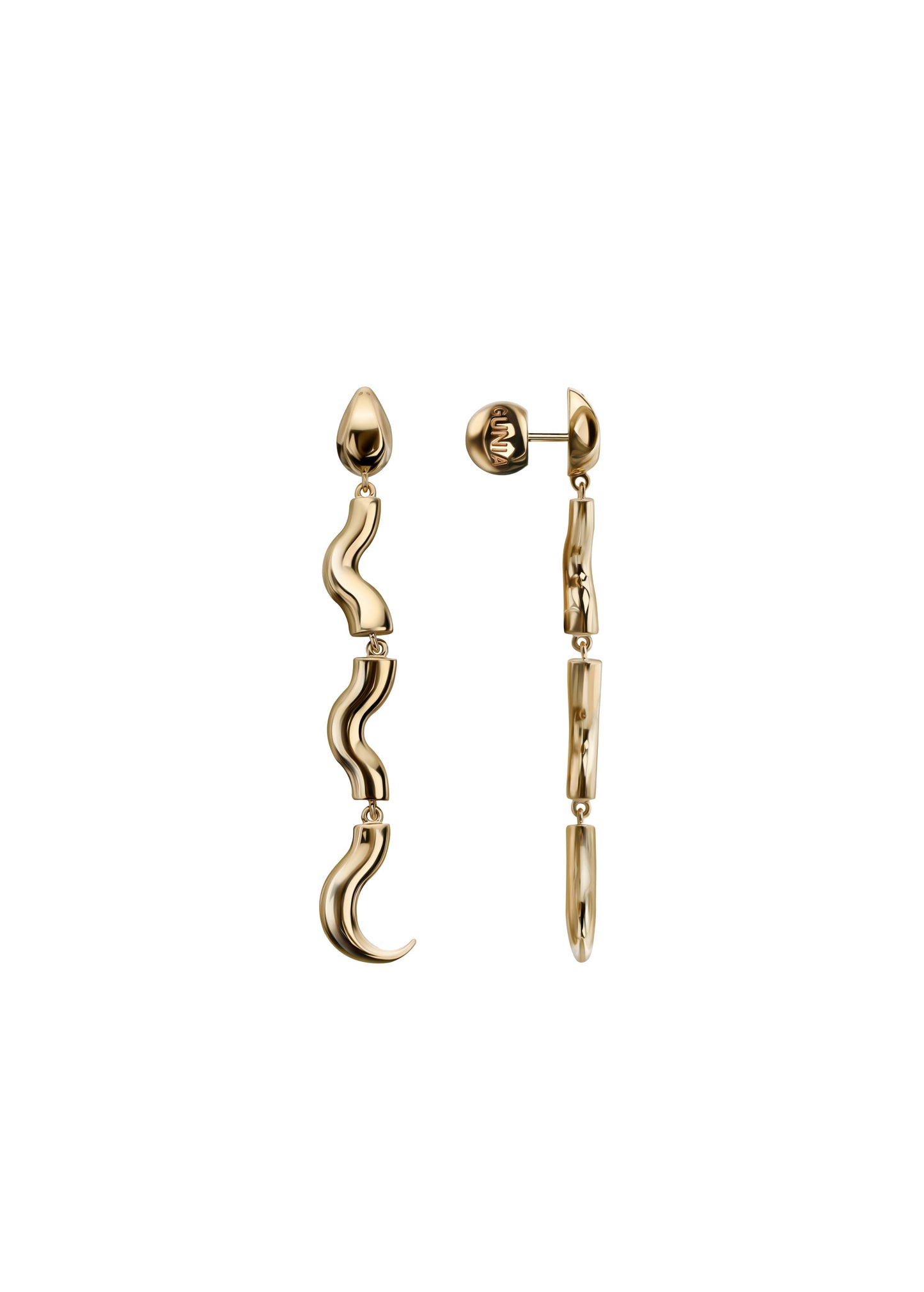 Serpent Drop Earrings