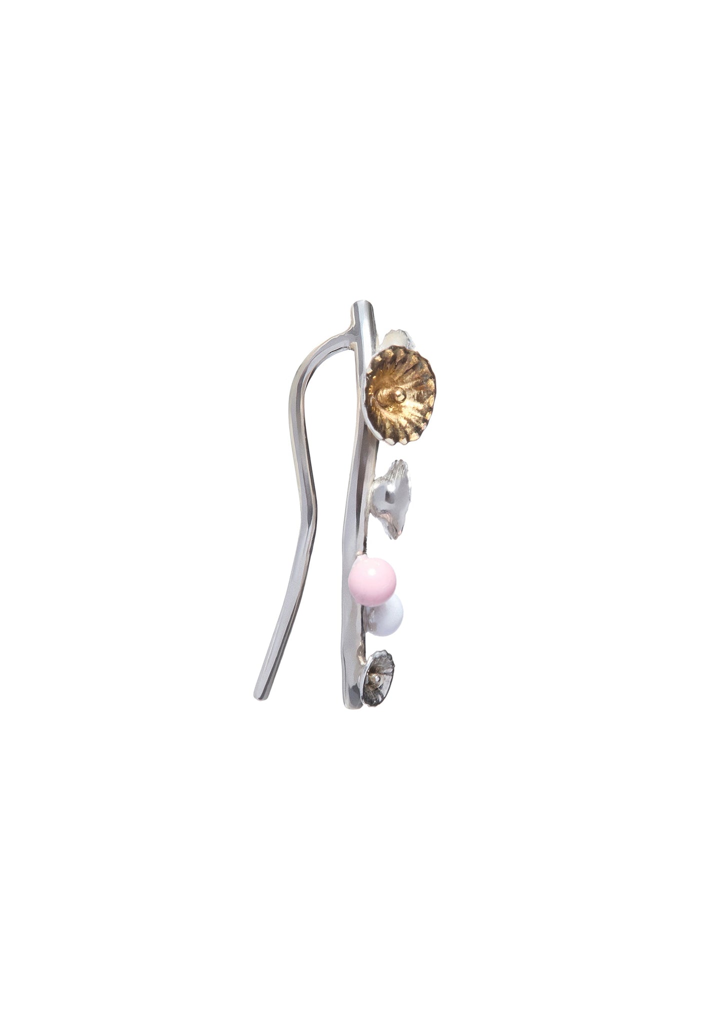 Malva Mono Earring