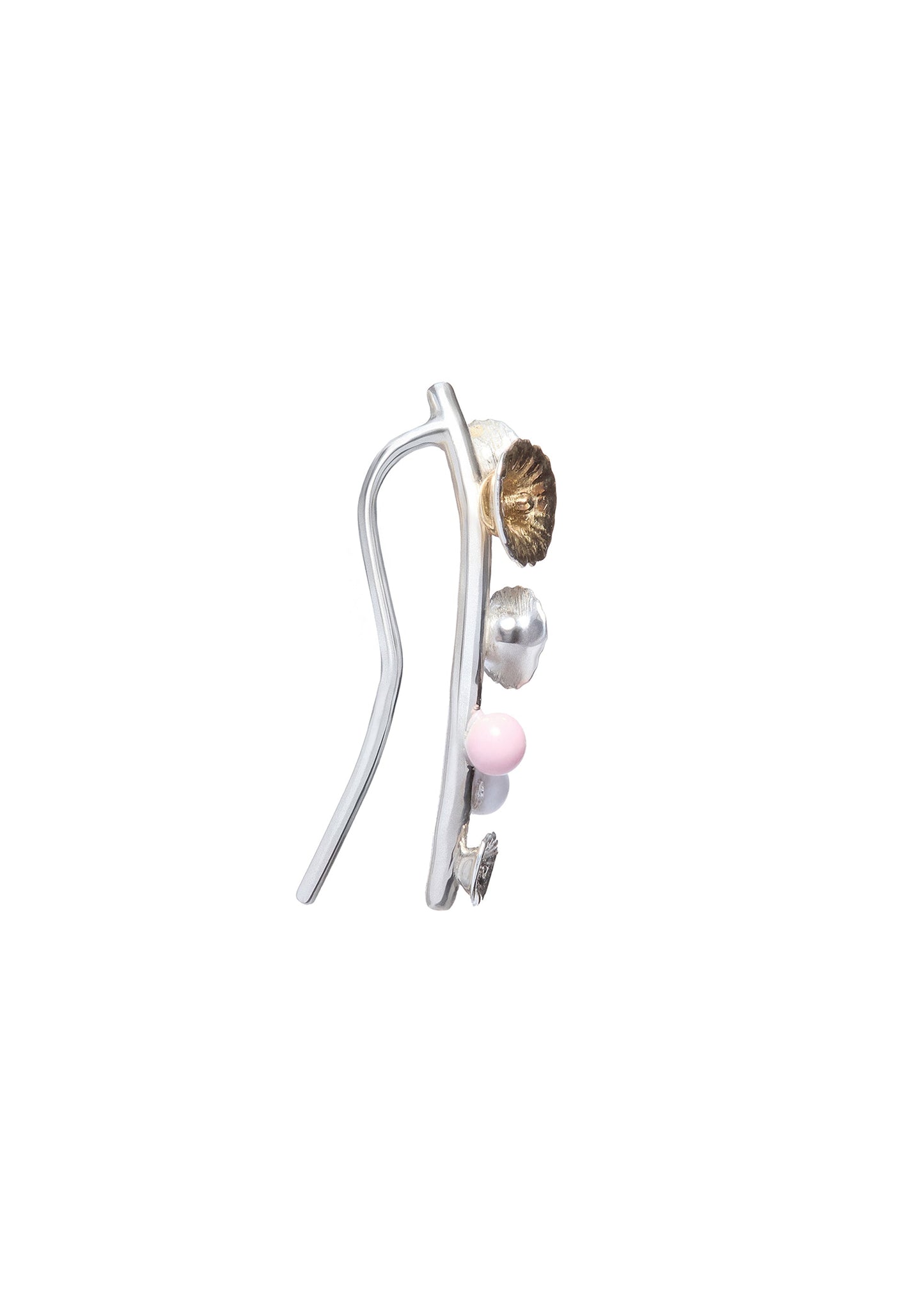 Malva Mono Earring