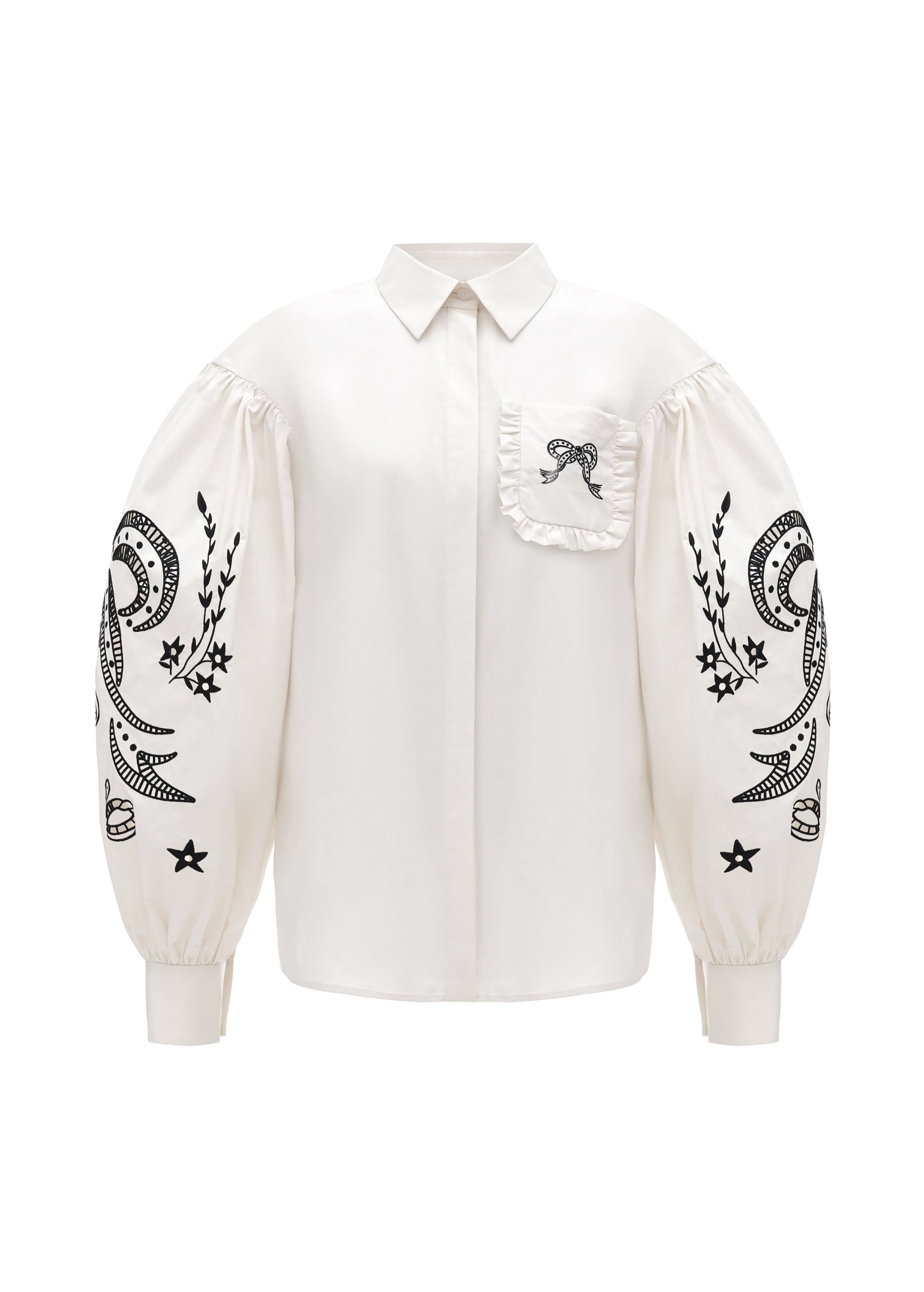 Raiia Embroidered Shirt slide 1