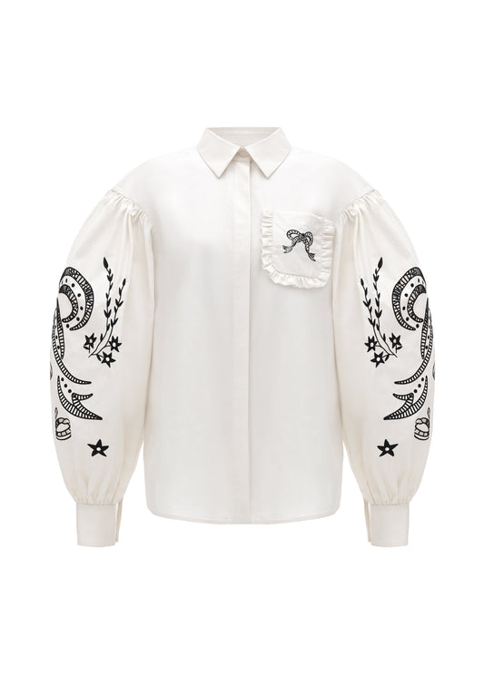 Raiia Embroidered Shirt