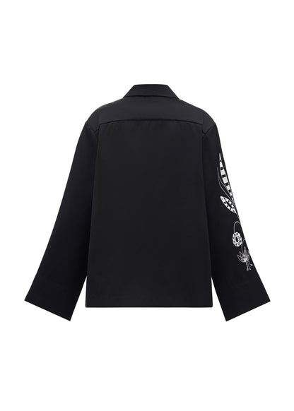 Fedora Embroidered Shirt