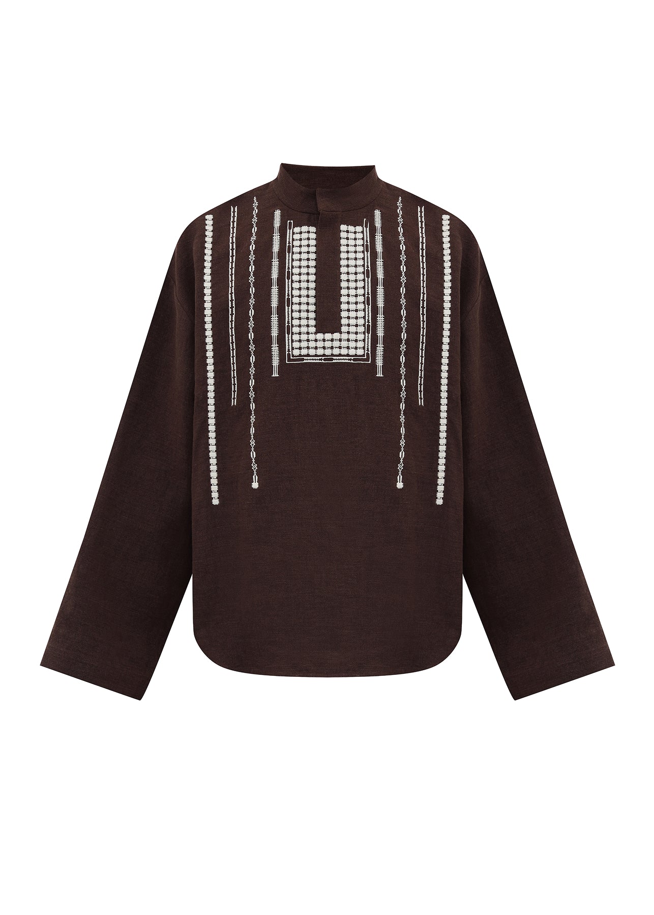 Yarema Male Shirt in brown