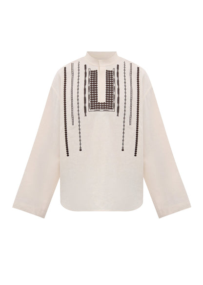 Yarema Male Shirt in milk