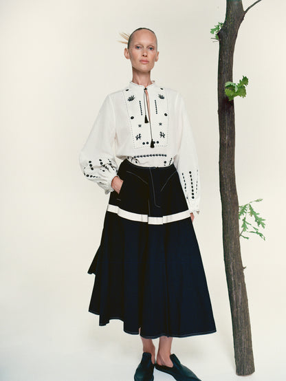 Aneta embroidered shirt