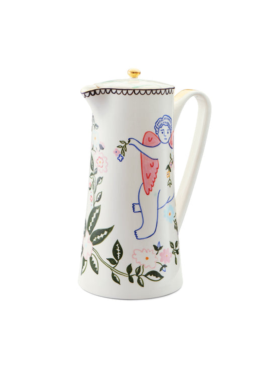Jug with an angel