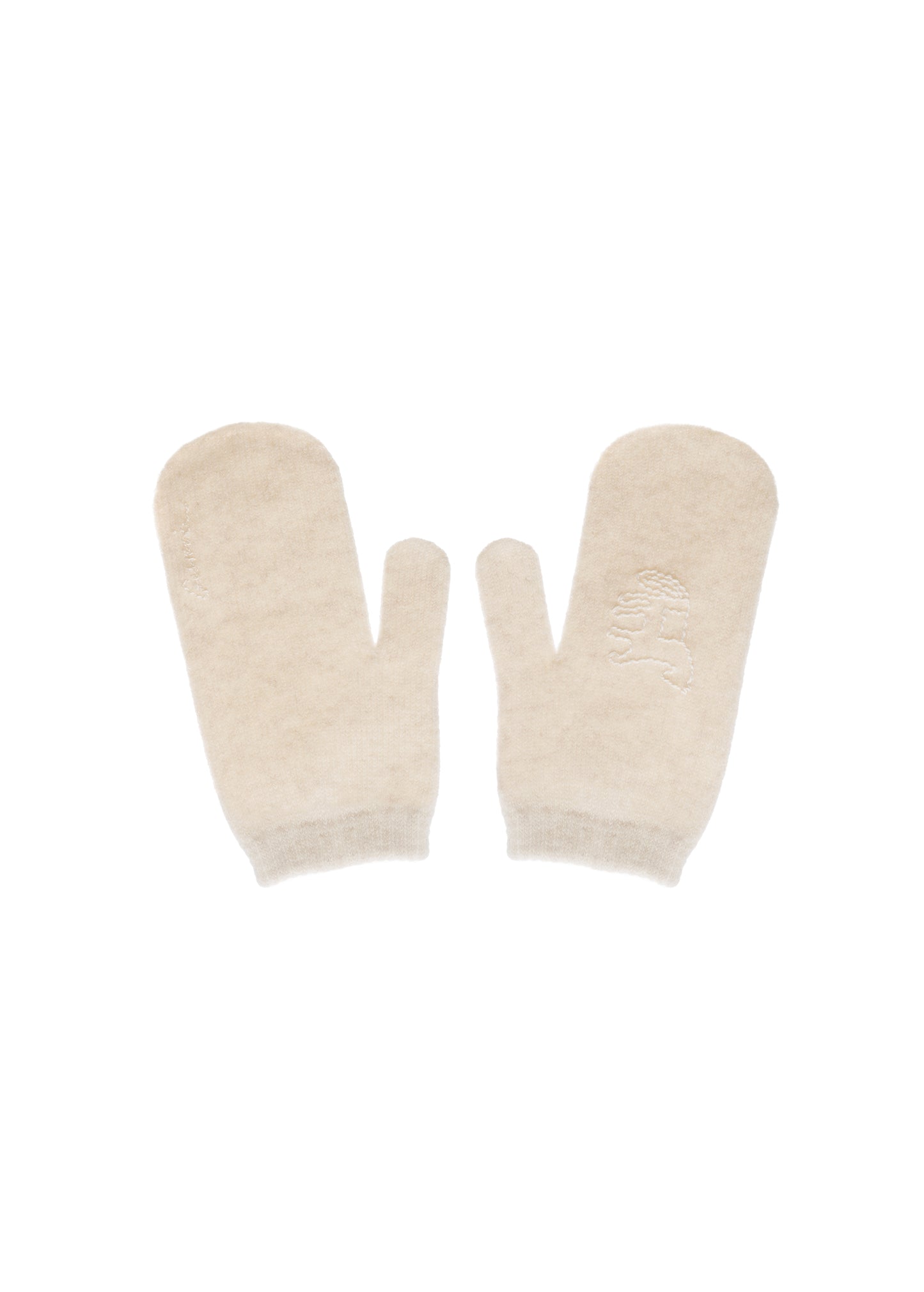 Konyk Cashmere Mittens in Milk