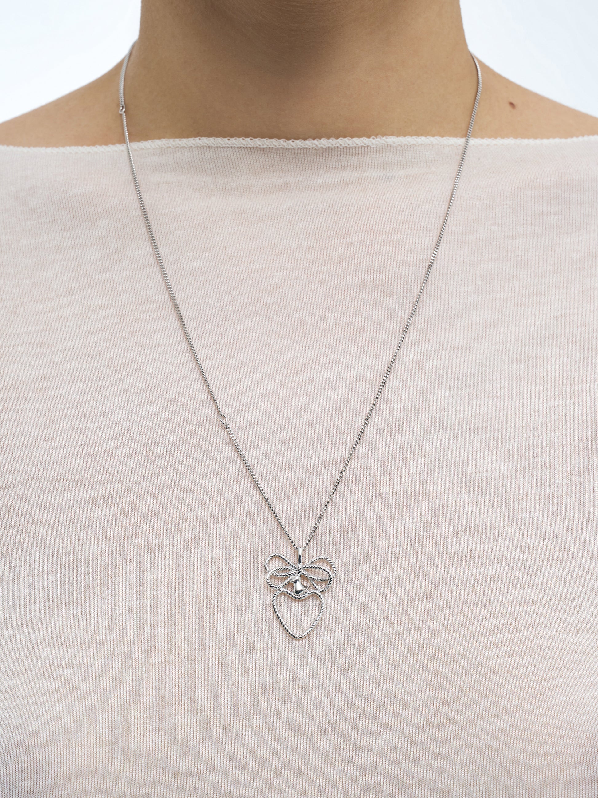 Rhodium-Plated Yahnusok Pendant small slide 3