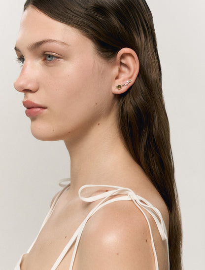 Malva Mono Earring