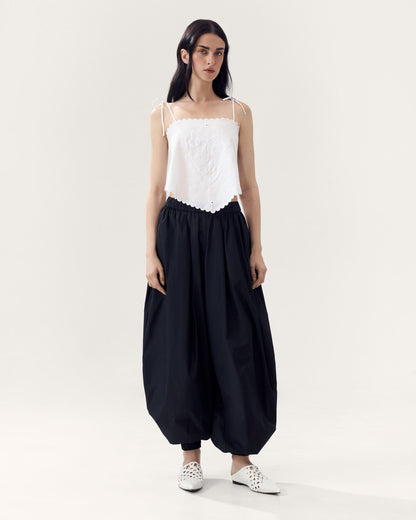 Lybid Scarf Top in Cream