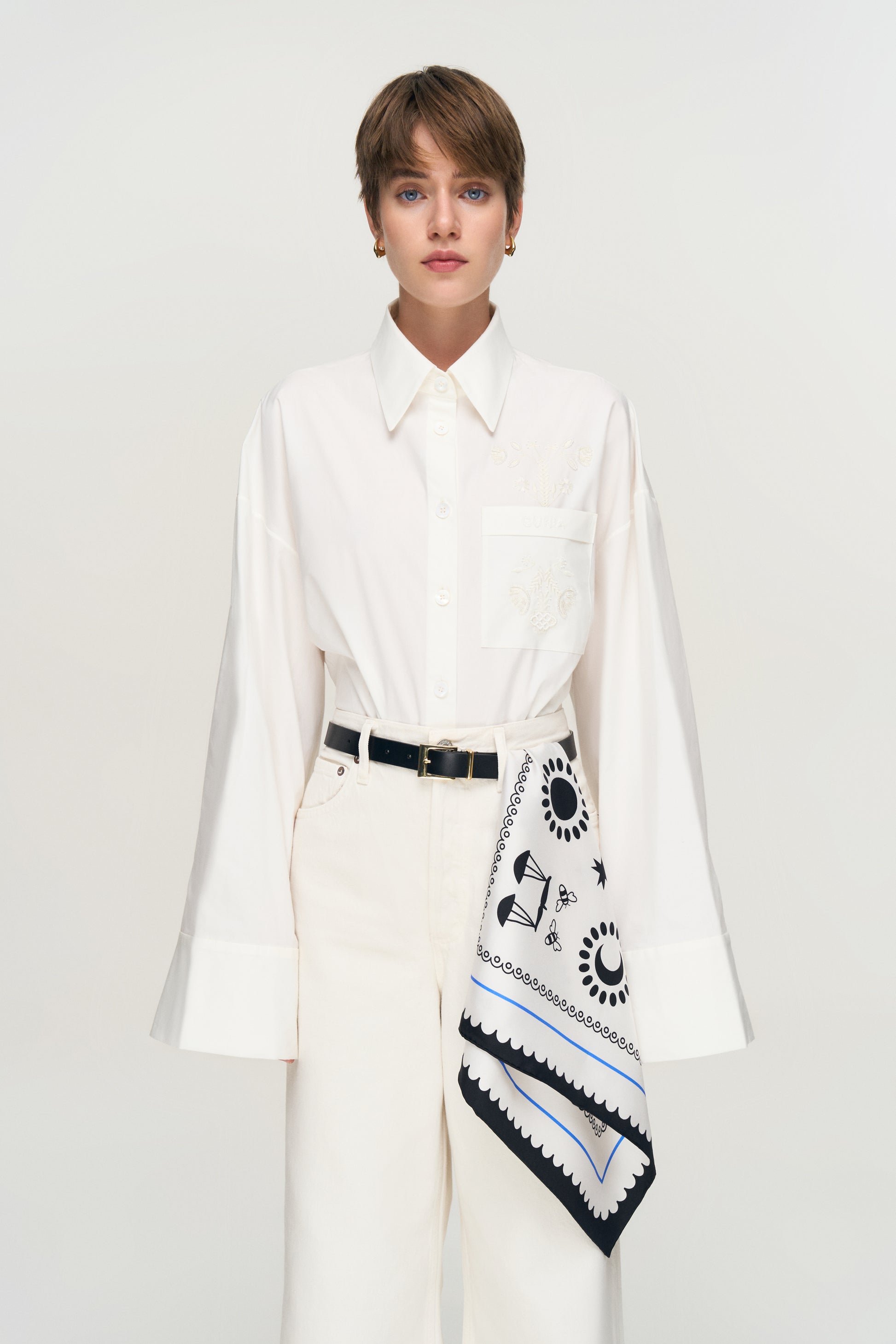 Celestial Silk Headscarf slide 2