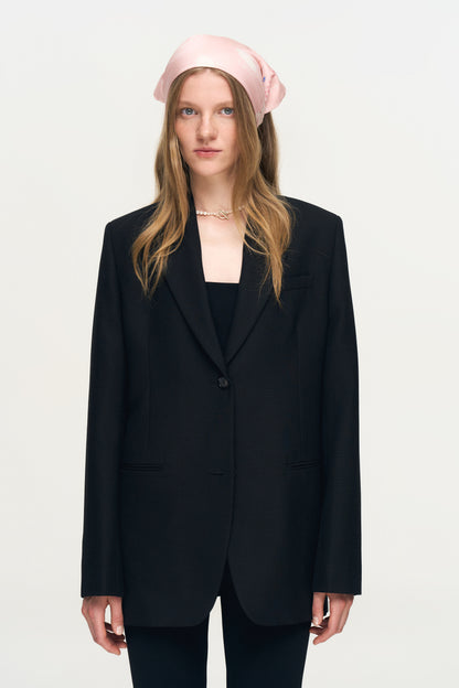 Lybid Silk Headscarf in Pink