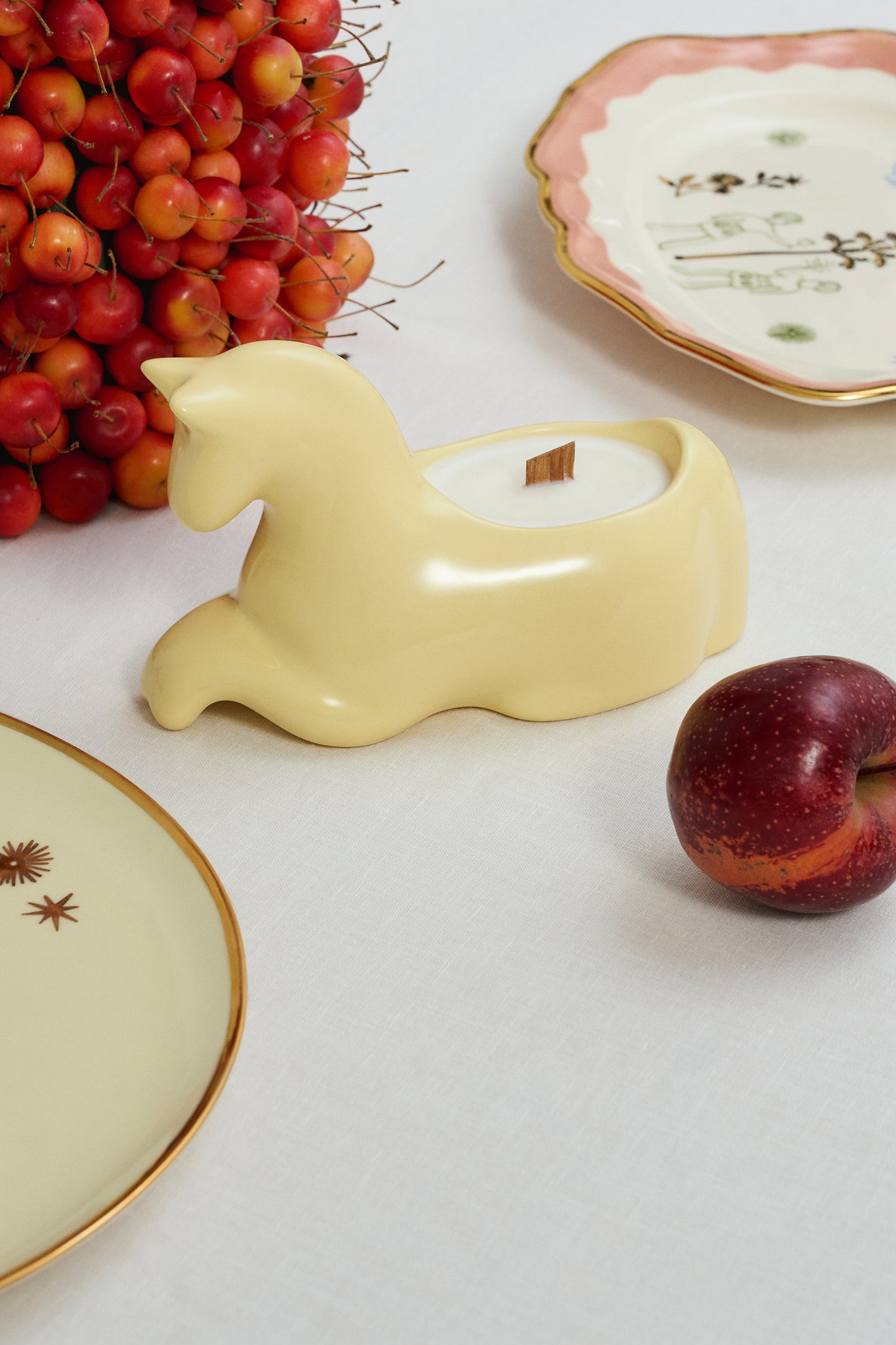 Konyk Candle in Yellow