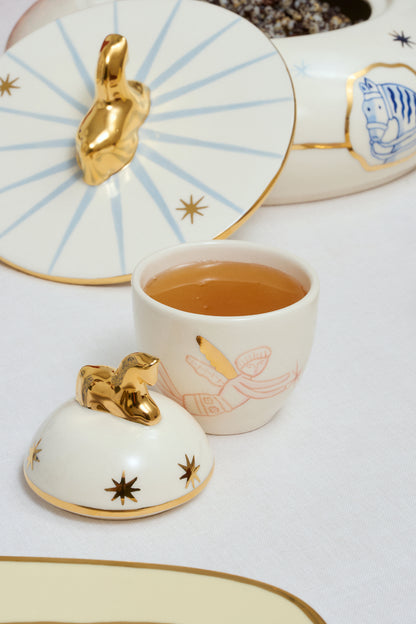 Konyk Sugar Bowl with Stars