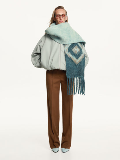 Geometria Scarf in Blue