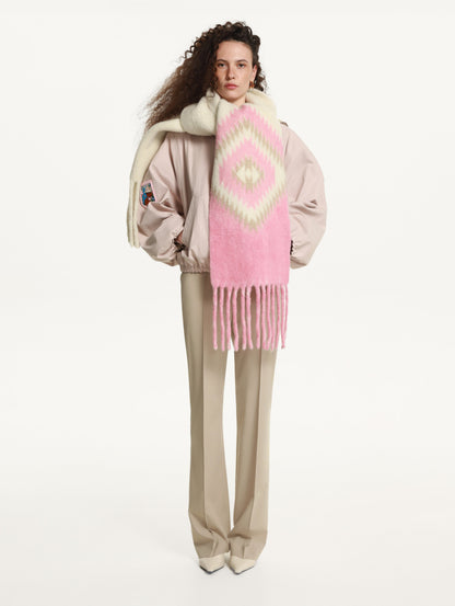 Geometria Scarf in Pink