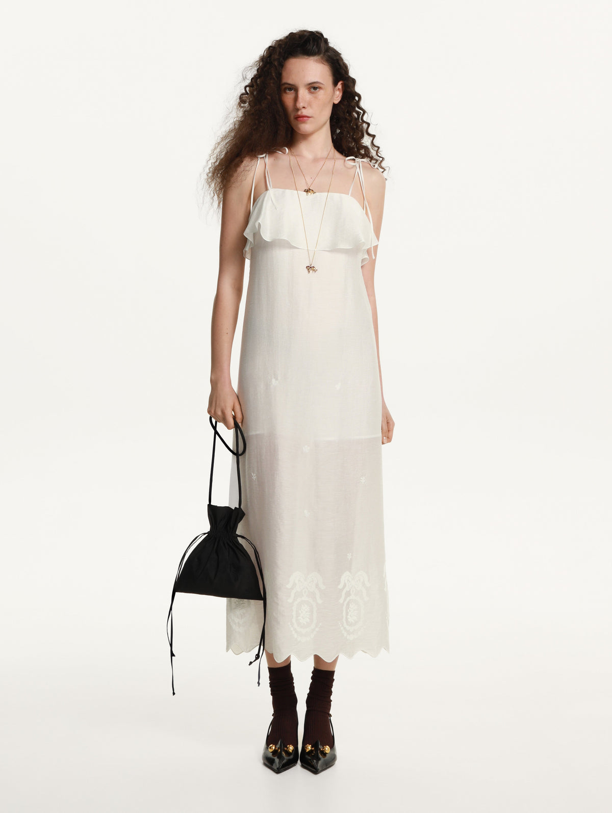 Kateryna Embroidered Dress